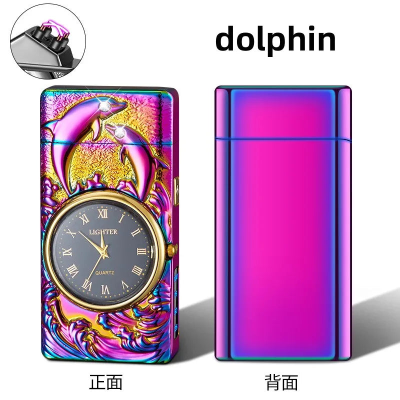 Electric lighter watch