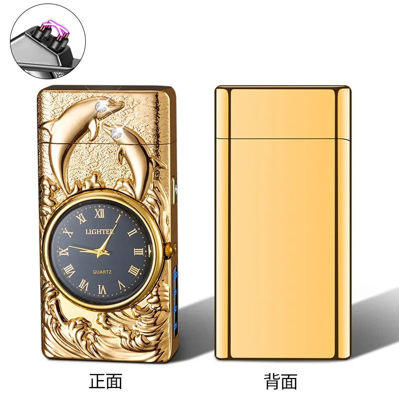 Electric lighter watch